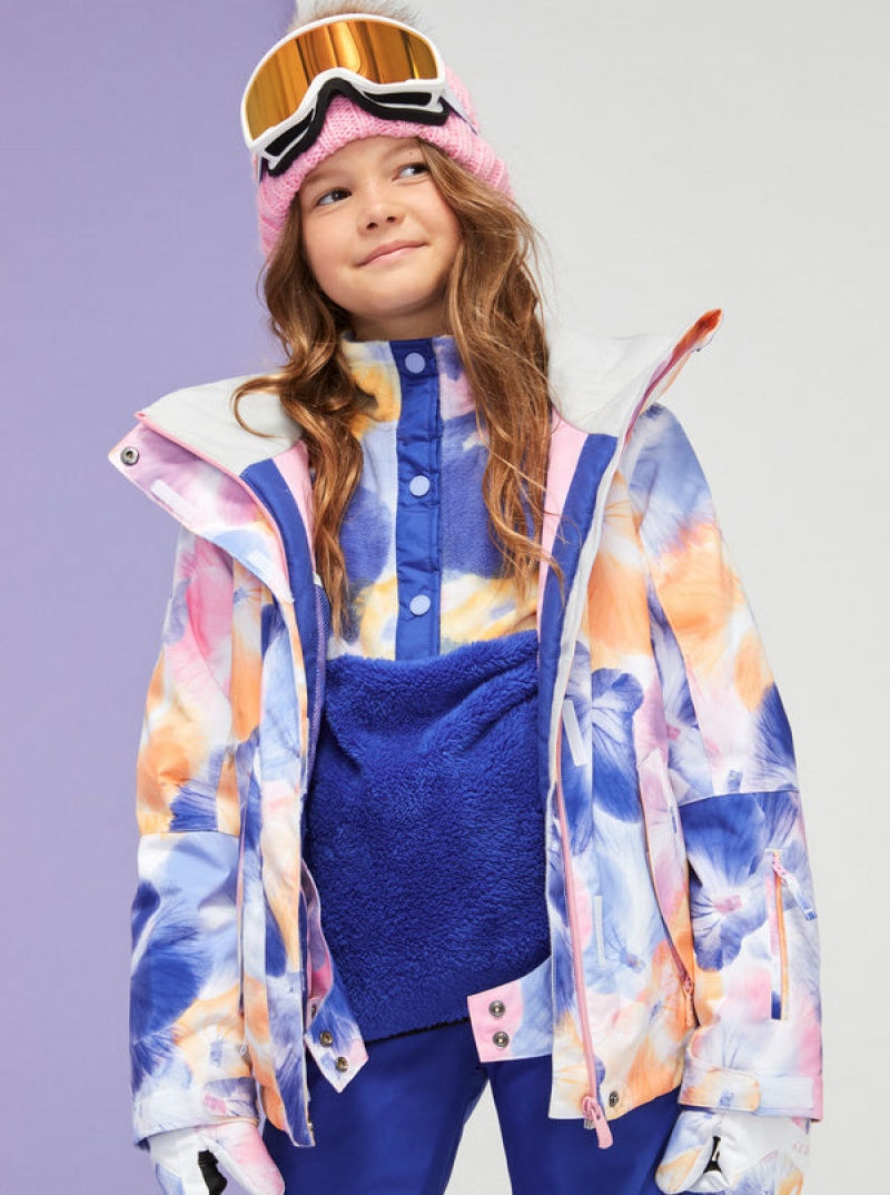 Girls'' Roxy Jetty Technical Snowboard Jackets | WBDP-74930