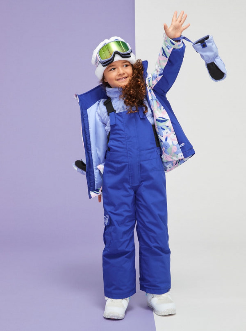 Girls'' Roxy Lola Technical Bib Snowboard Pants | RWXT-54607