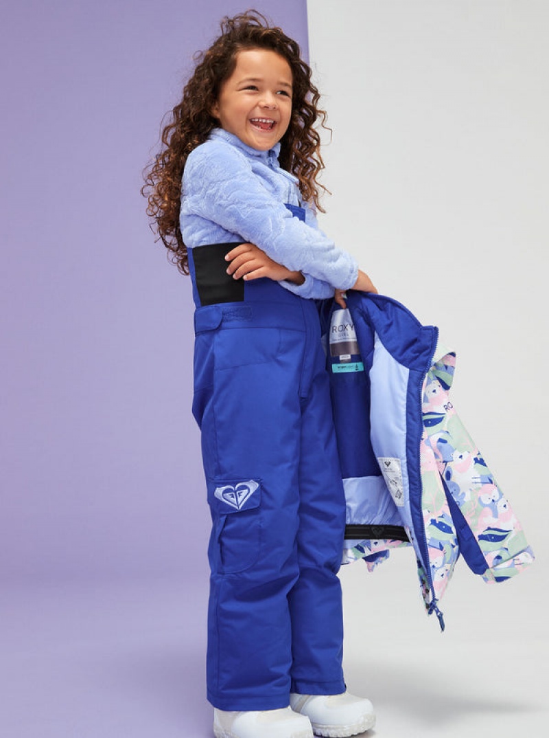 Girls'' Roxy Lola Technical Bib Snowboard Pants | RWXT-54607