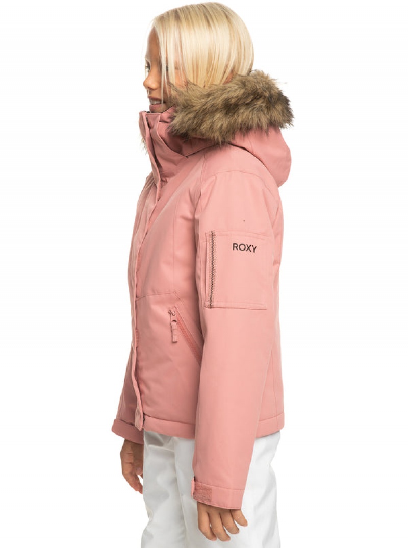 Girls'' Roxy Meade Technical Snowboard Jackets | NZHM-61837