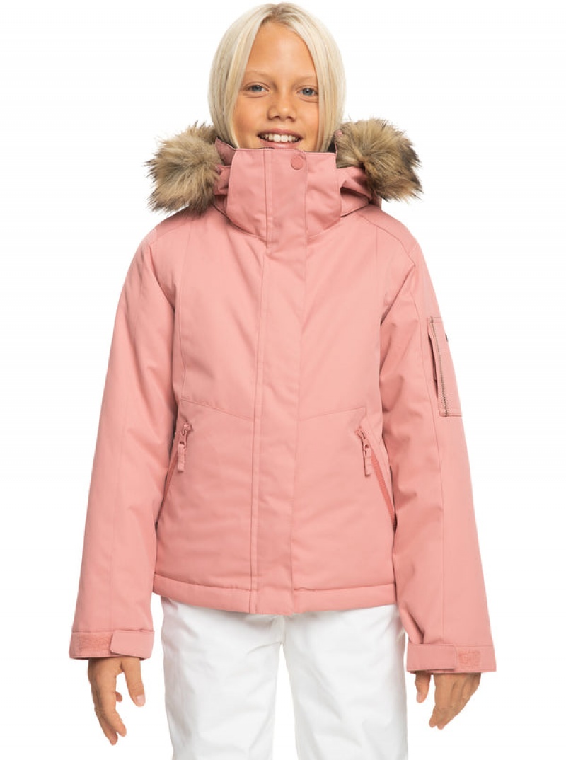 Girls\'\' Roxy Meade Technical Snowboard Jackets | NZHM-61837