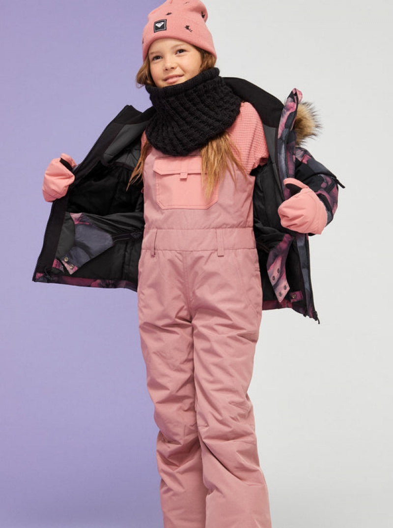 Girls'' Roxy Non Stop Technical Bib Snowboard Pants | DETB-35270