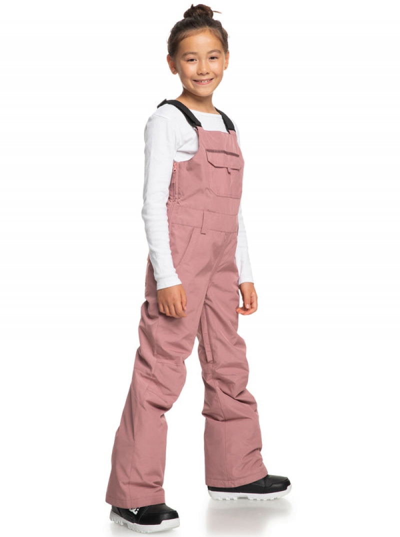 Girls'' Roxy Non Stop Technical Bib Snowboard Pants | DETB-35270