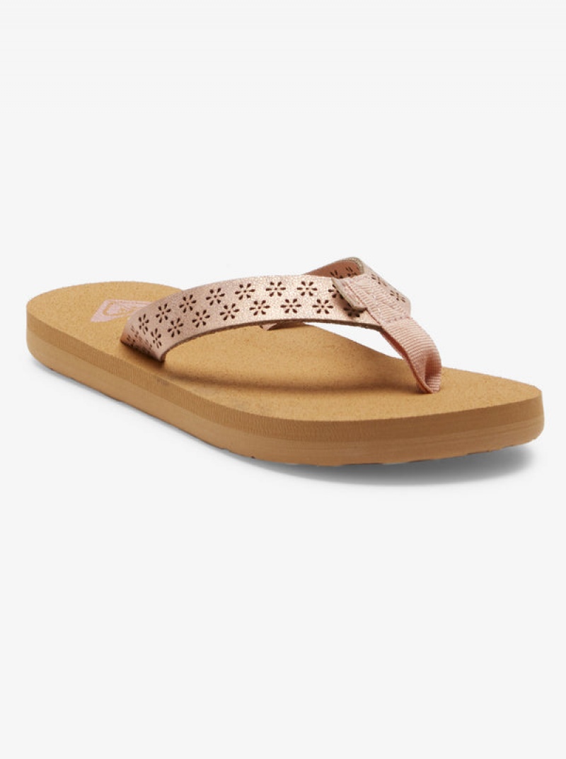 Girls'' Roxy Porto Motif Sandals | KYMW-75430