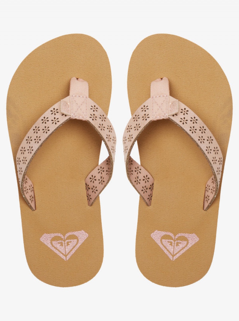 Girls'' Roxy Porto Motif Sandals | KYMW-75430