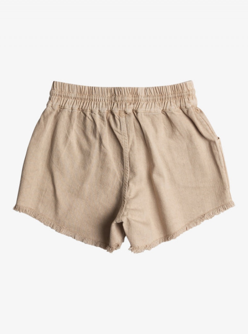 Girls'' Roxy Scenic Route Twill Shorts | AFCS-16037