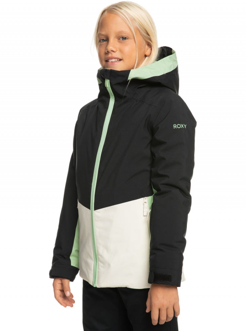 Girls'' Roxy Silverwinter Technical Snowboard Jackets | HZVJ-31582