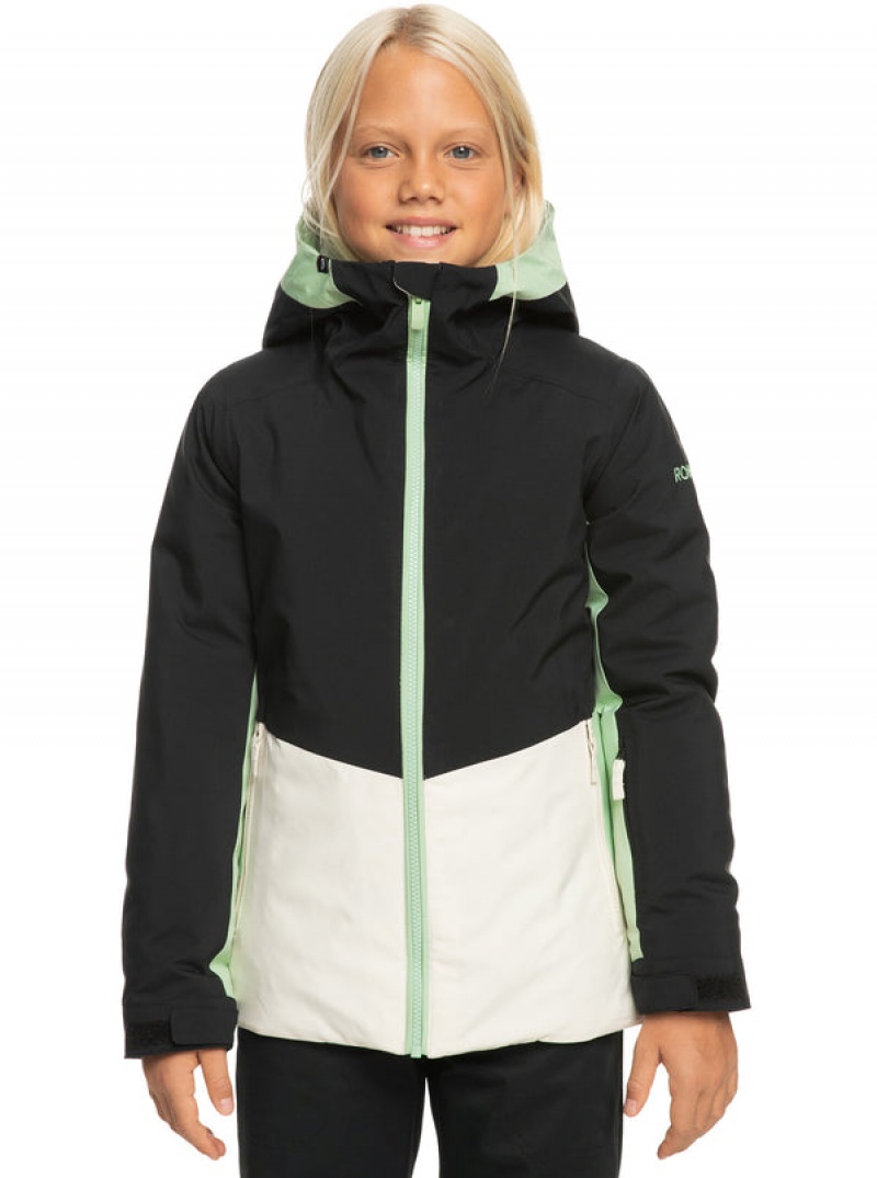 Girls\'\' Roxy Silverwinter Technical Snowboard Jackets | HZVJ-31582