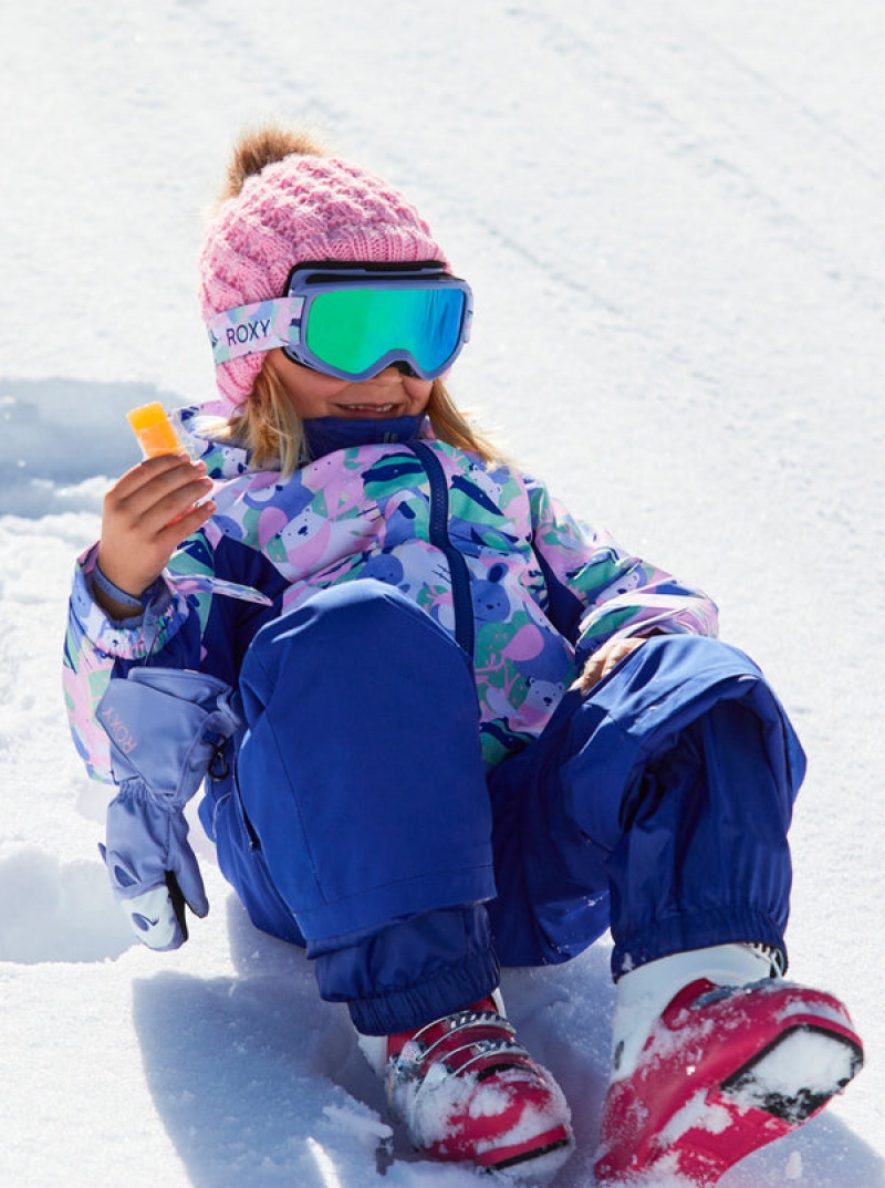 Girls'' Roxy Snowy Tale Technical Snowboard Jackets | XDYH-48379