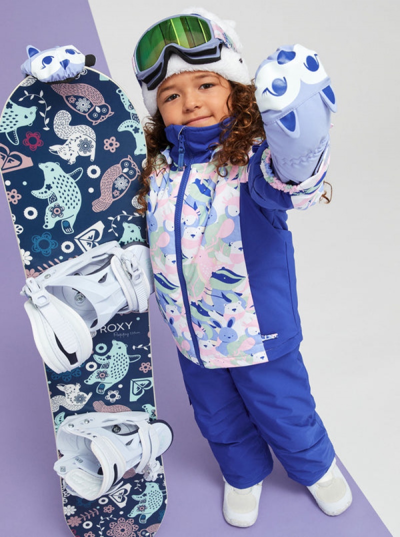 Girls'' Roxy Snowy Tale Technical Snowboard Jackets | XDYH-48379