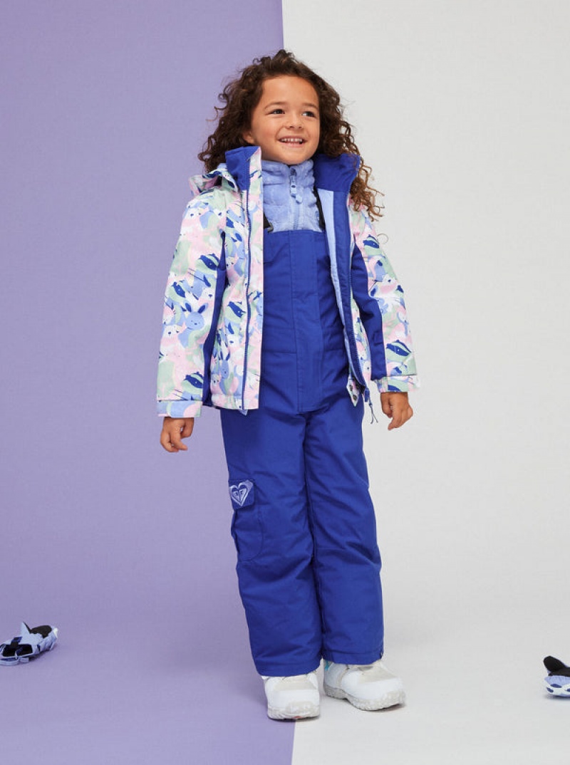 Girls'' Roxy Snowy Tale Technical Snowboard Jackets | XDYH-48379