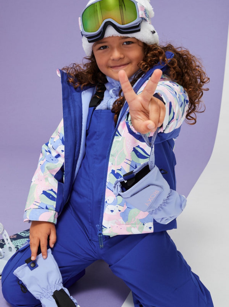 Girls'' Roxy Snowy Tale Technical Snowboard Jackets | XDYH-48379