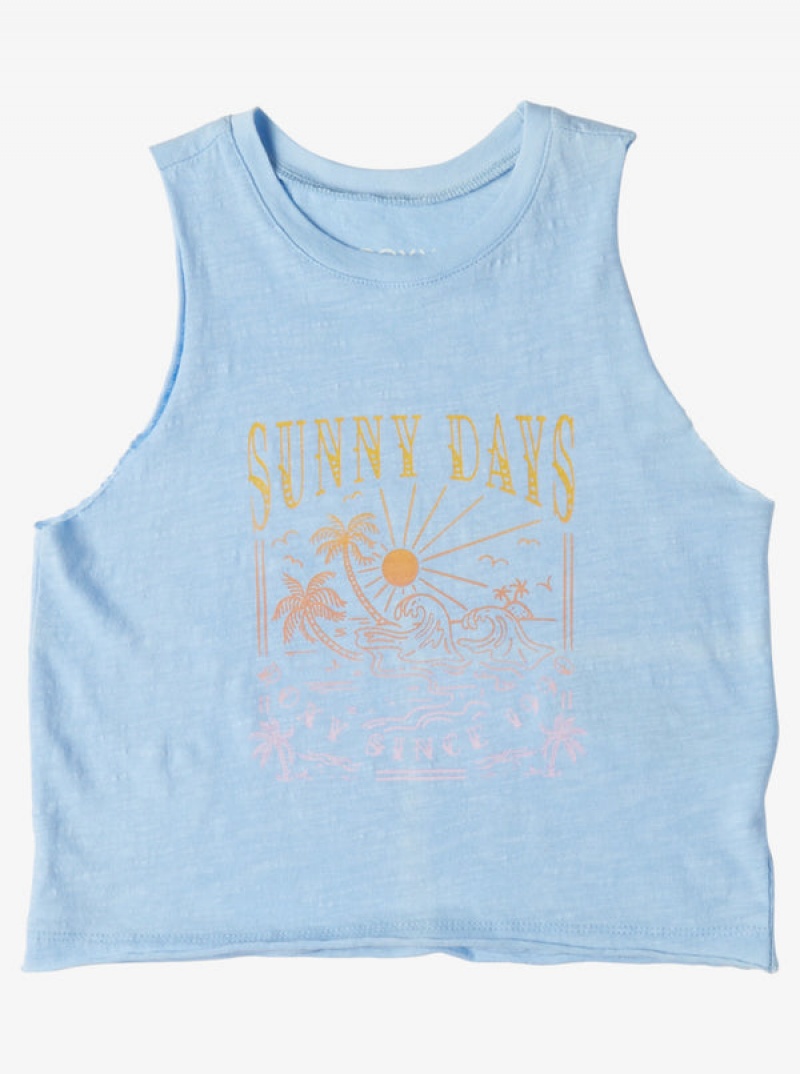 Girls\'\' Roxy Sunny Days Muscle Tanks | HKNE-58671