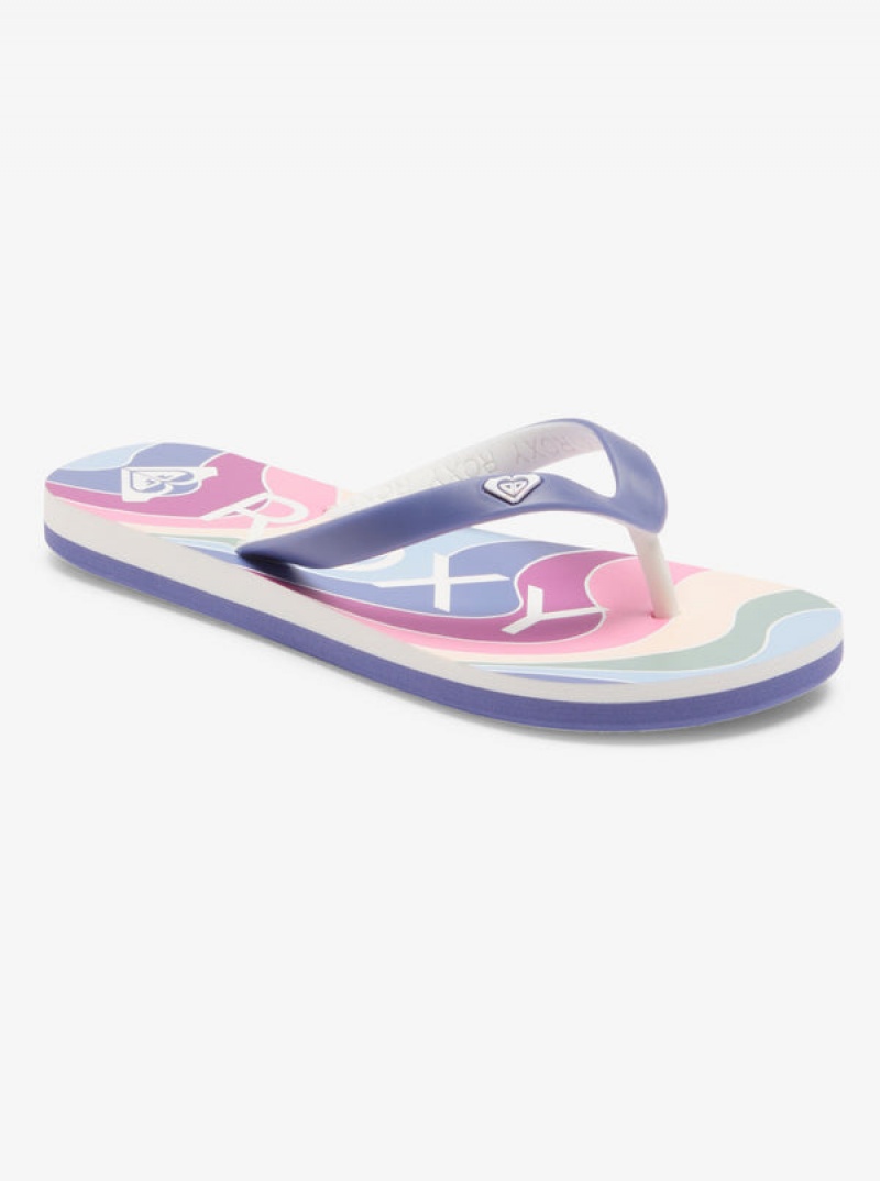 Girls\'\' Roxy Tahiti Flip Flops | ECYB-49358