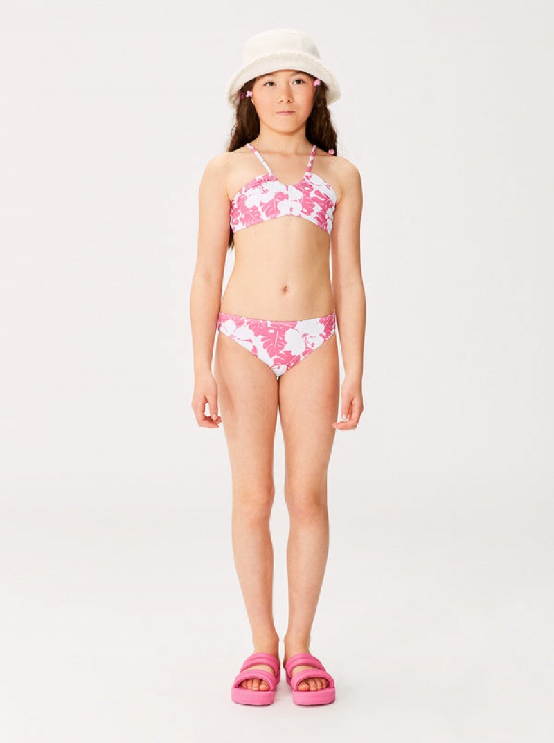 Girls'' Roxy Totally Iconic Bralette Set Swimwear | QXUE-35218