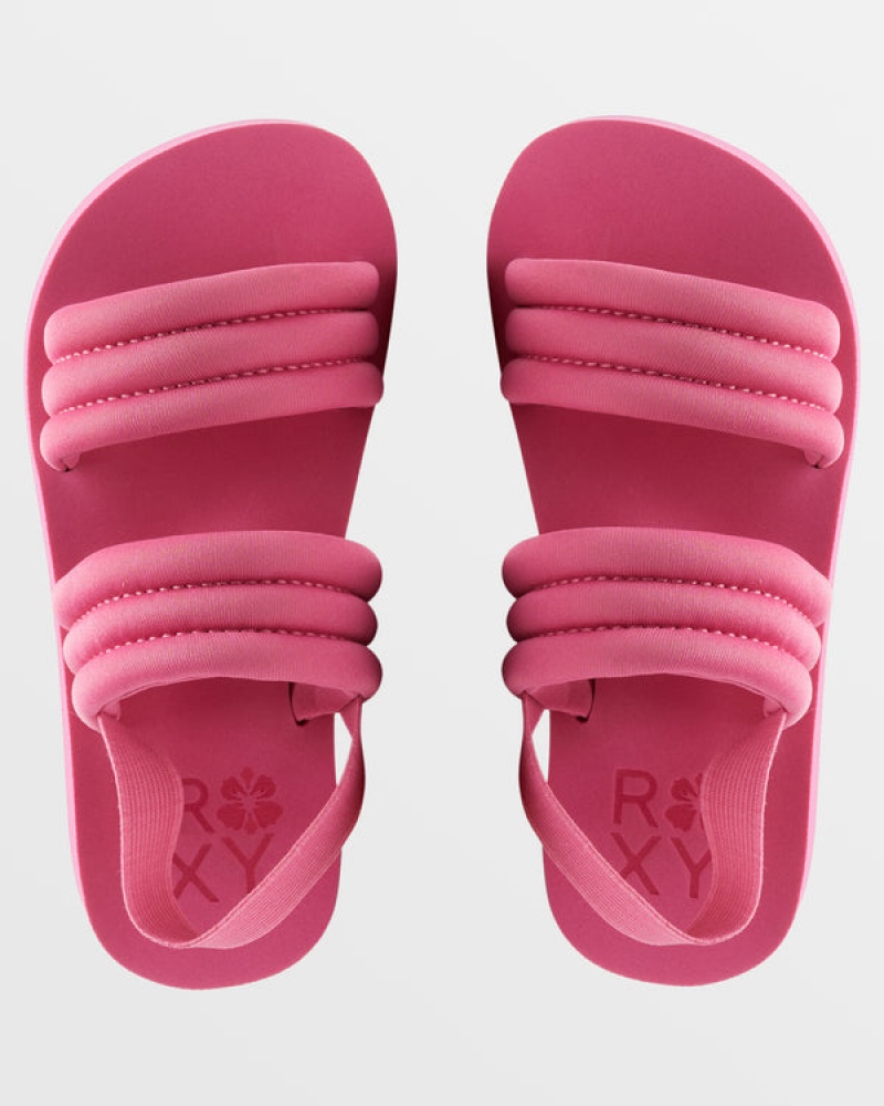 Girls'' Roxy Totally Tubular Sandals | JPOL-87963