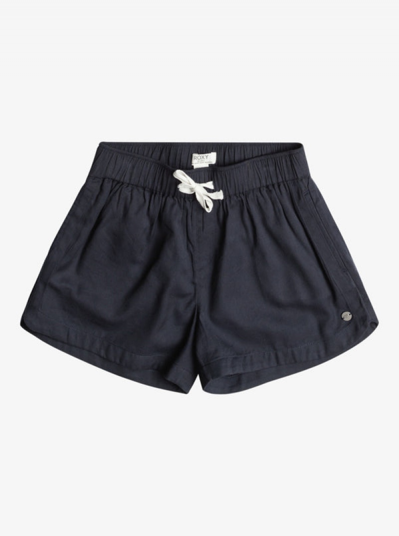 Girls'' Roxy Una Mattina Elastic Waist Shorts | UWGP-19652