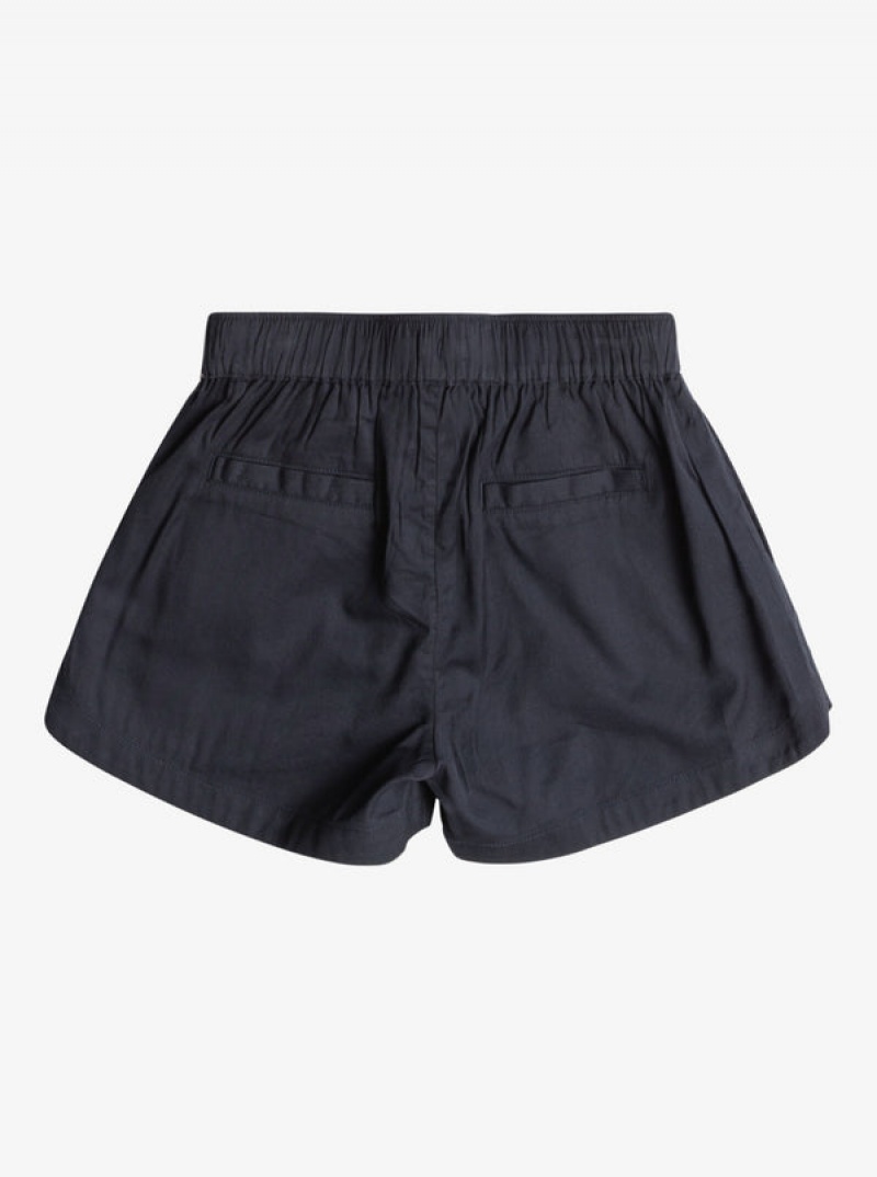 Girls'' Roxy Una Mattina Elastic Waist Shorts | UWGP-19652