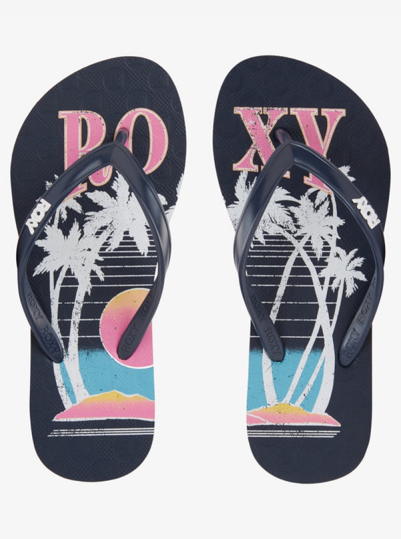 Girls'' Roxy Viva Stamp Sandals | FIBC-69047