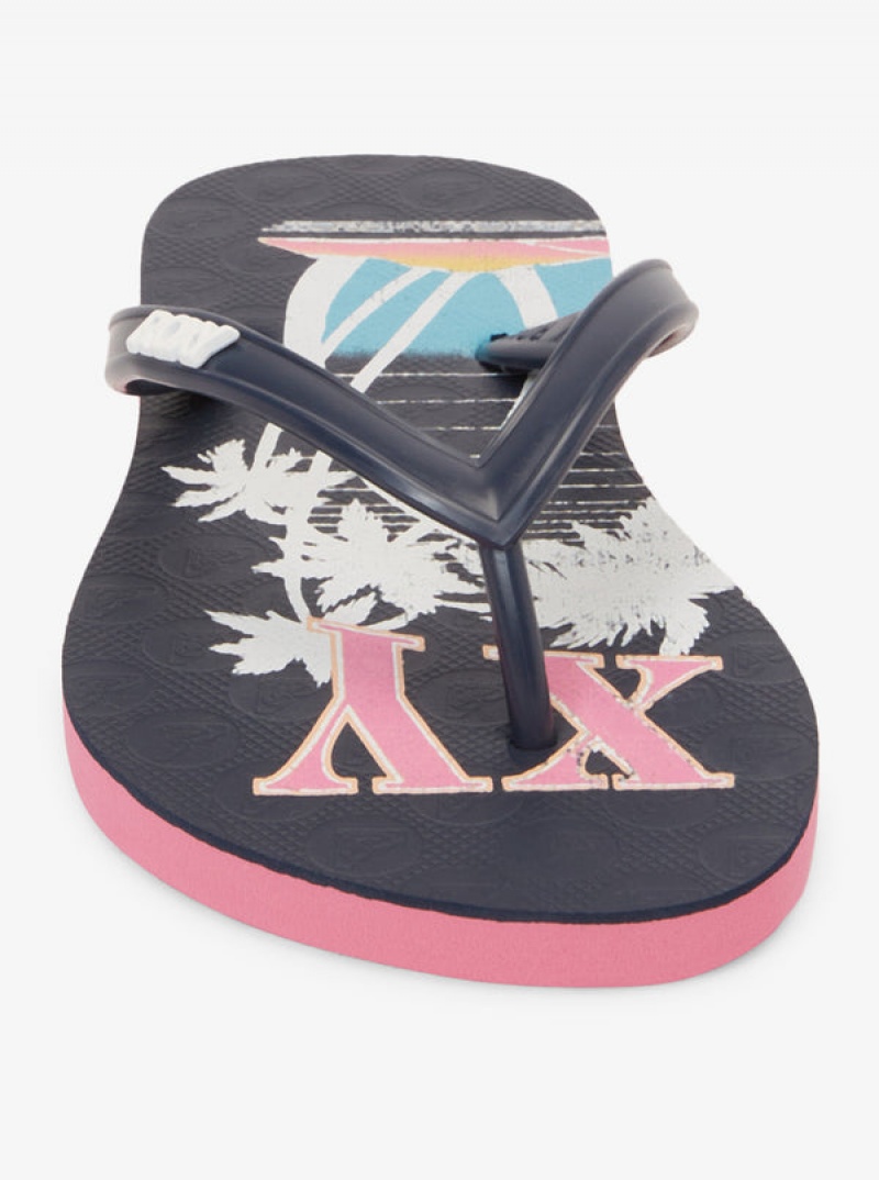 Girls'' Roxy Viva Stamp Sandals | FIBC-69047