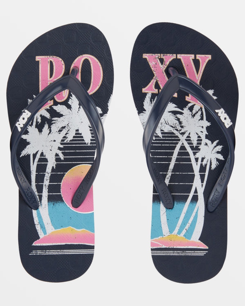 Girls'' Roxy Viva Stamp Sandals | FIBC-69047