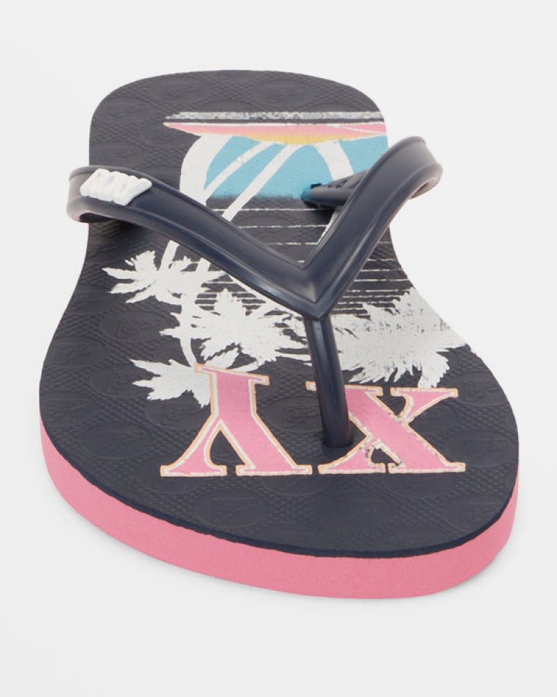 Girls'' Roxy Viva Stamp Sandals | FIBC-69047