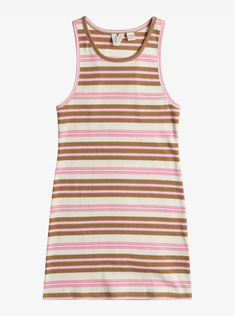 Girls'' Roxy What Should I Do Stripe Dress | DMSC-87495