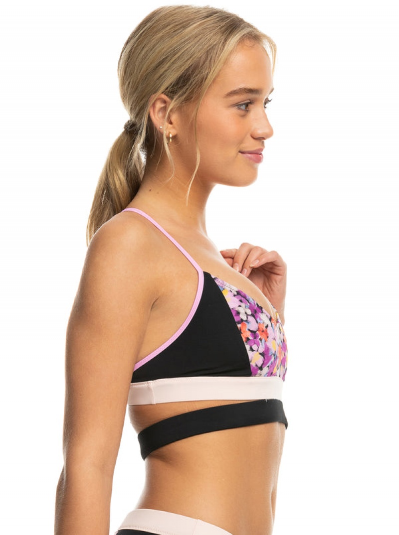 Roxy Active Bralette Bikini Tops | LENY-24179