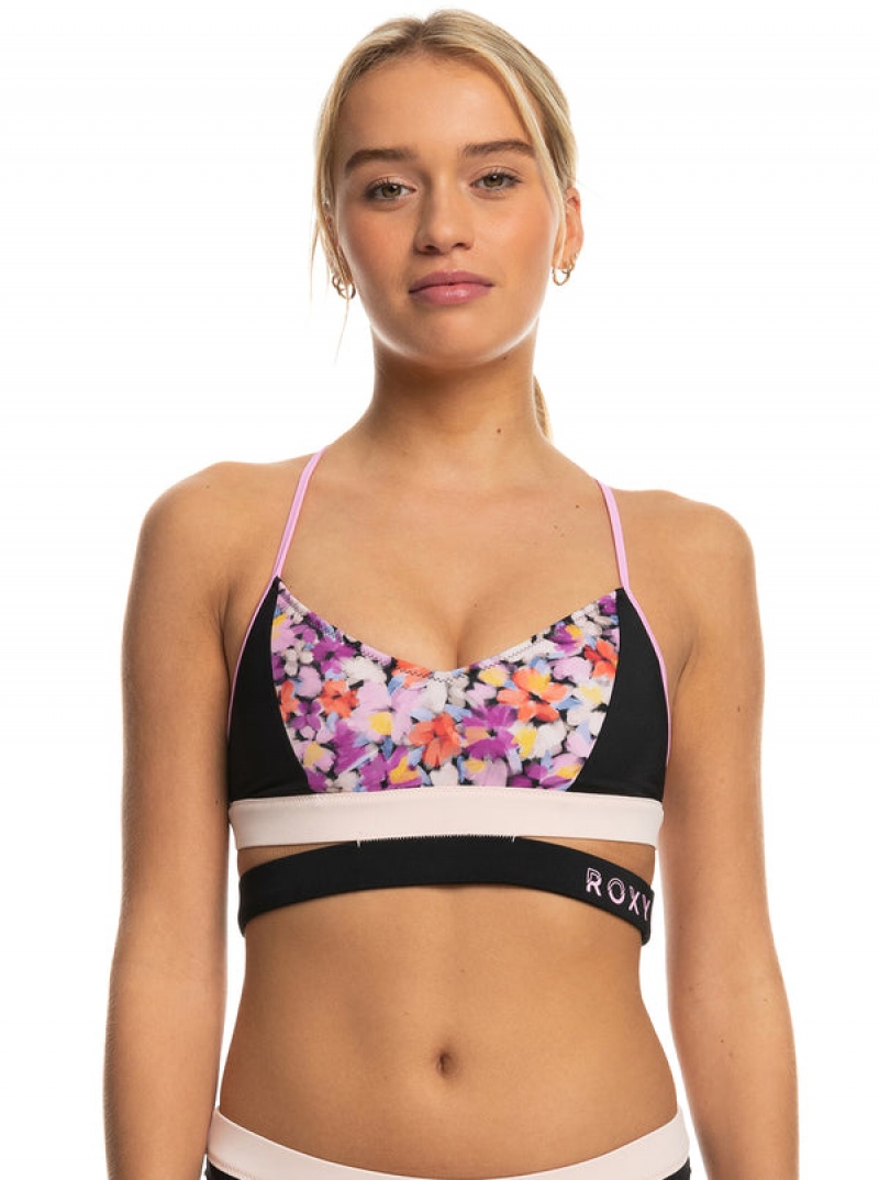 Roxy Active Bralette Bikini Tops | LENY-24179