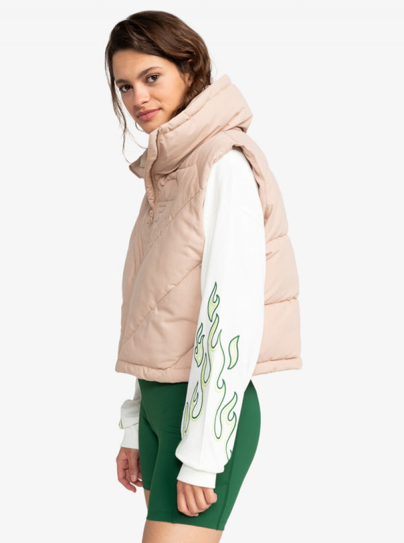 Roxy Active Collection Puffer Jackets | MDUV-52384