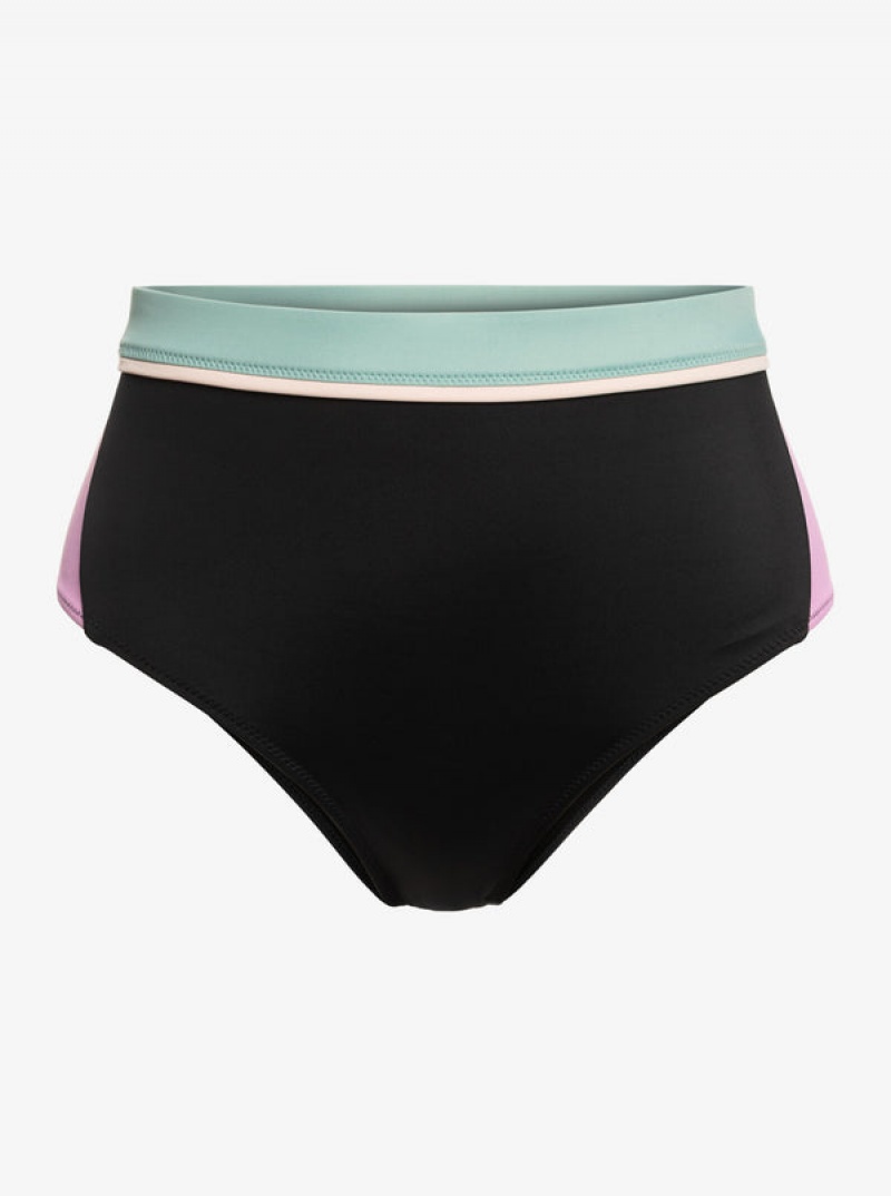 Roxy Active High Waist Bikini Bottoms | UHYN-71084