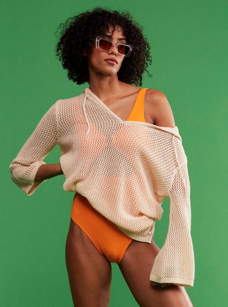 Roxy After Beach Break Poncho Sweaters | HKWL-75820