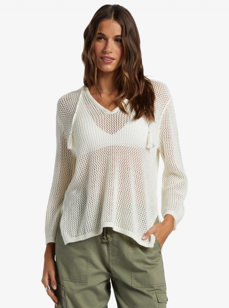 Roxy After Beach Break V-Neck Sweaters | MWDZ-18635