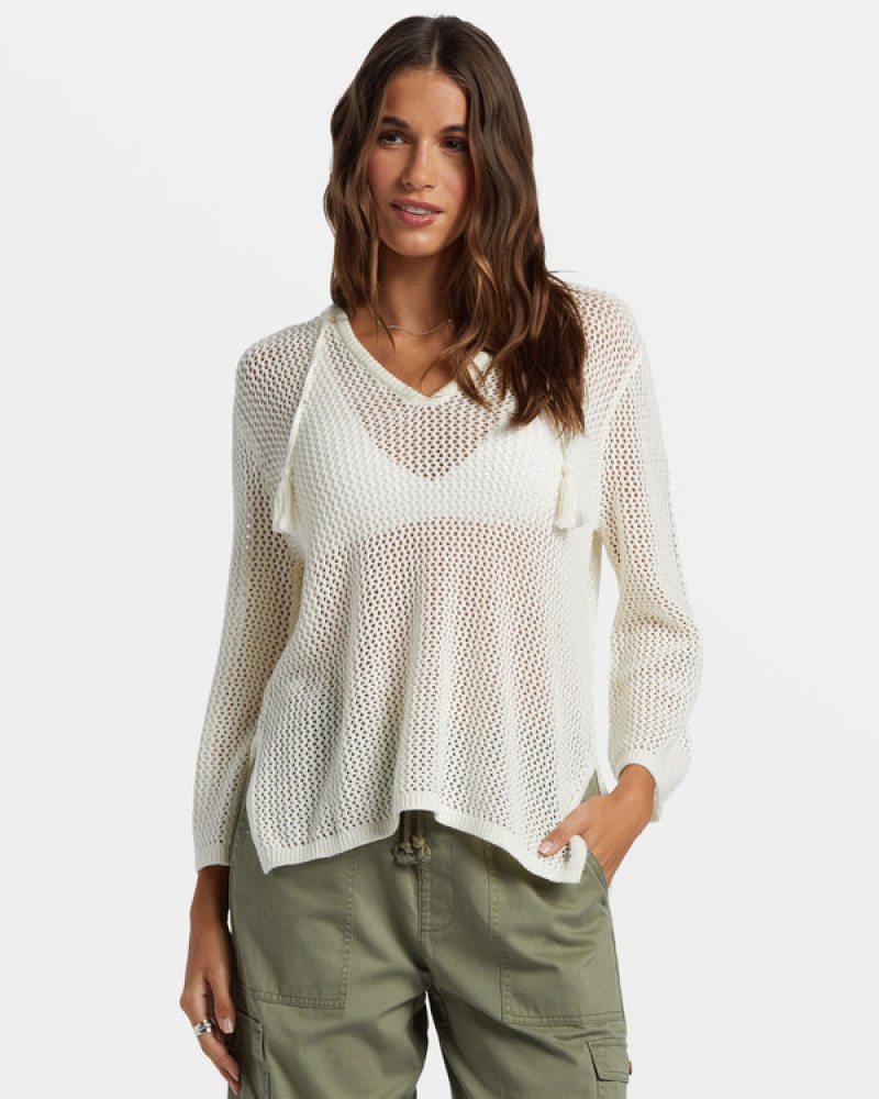 Roxy After Beach Break V-Neck Sweaters | MWDZ-18635