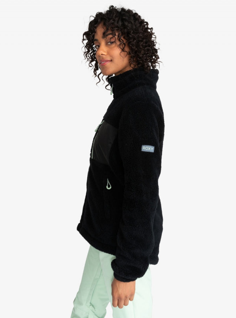 Roxy Alabama Technical Fleece Softshell Jackets | HDBI-82546