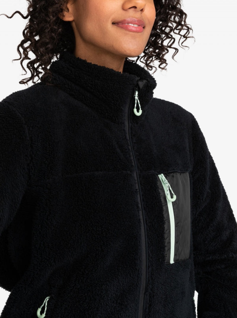 Roxy Alabama Technical Fleece Softshell Jackets | GAYP-29503