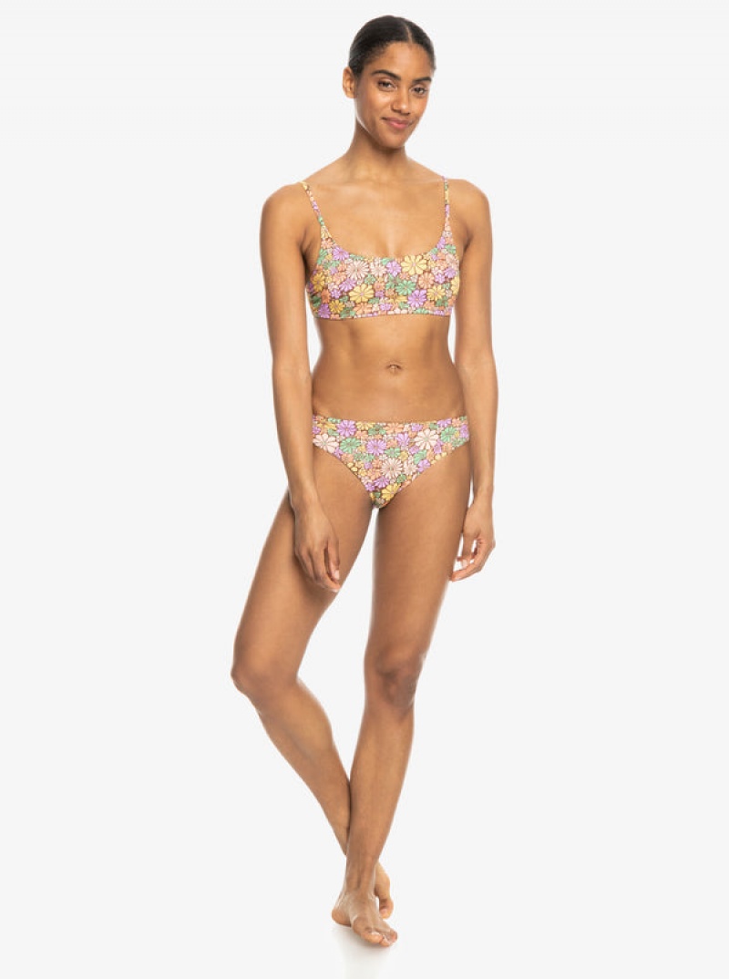 Roxy All About Sol Bralette Bikini Tops | IZMD-75904