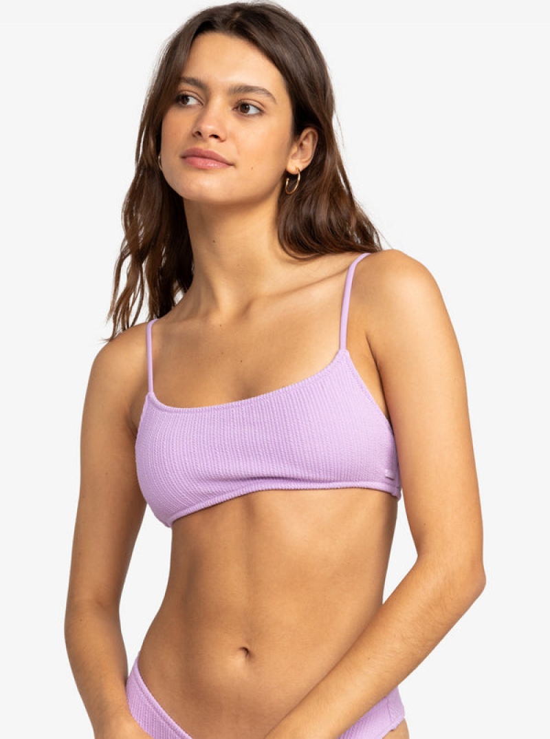 Roxy Aruba Basic Bralette Bikini Tops | VCIA-50926