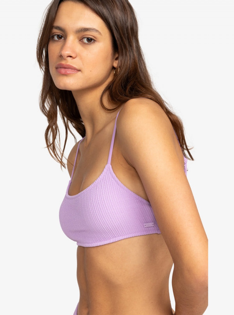 Roxy Aruba Basic Bralette Bikini Tops | VCIA-50926