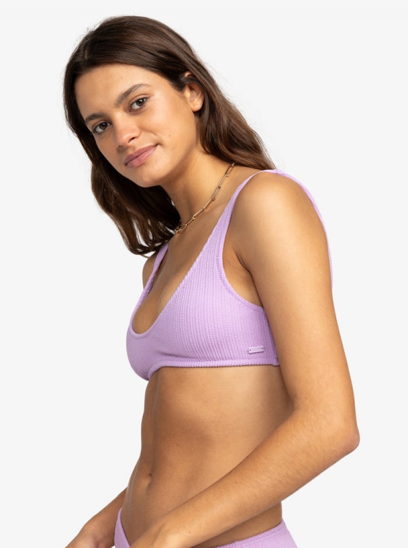 Roxy Aruba Bralette Bikini Tops | UYAS-67081