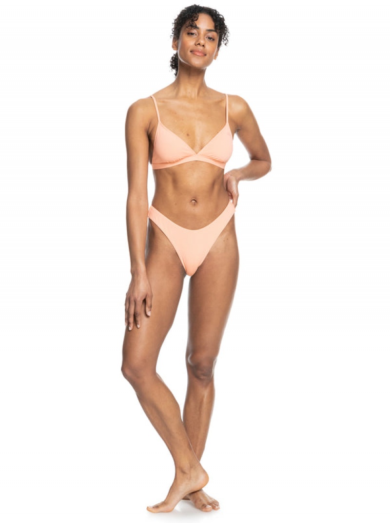 Roxy Beach Classics High Leg Bikini Bottoms | ZOHD-75342