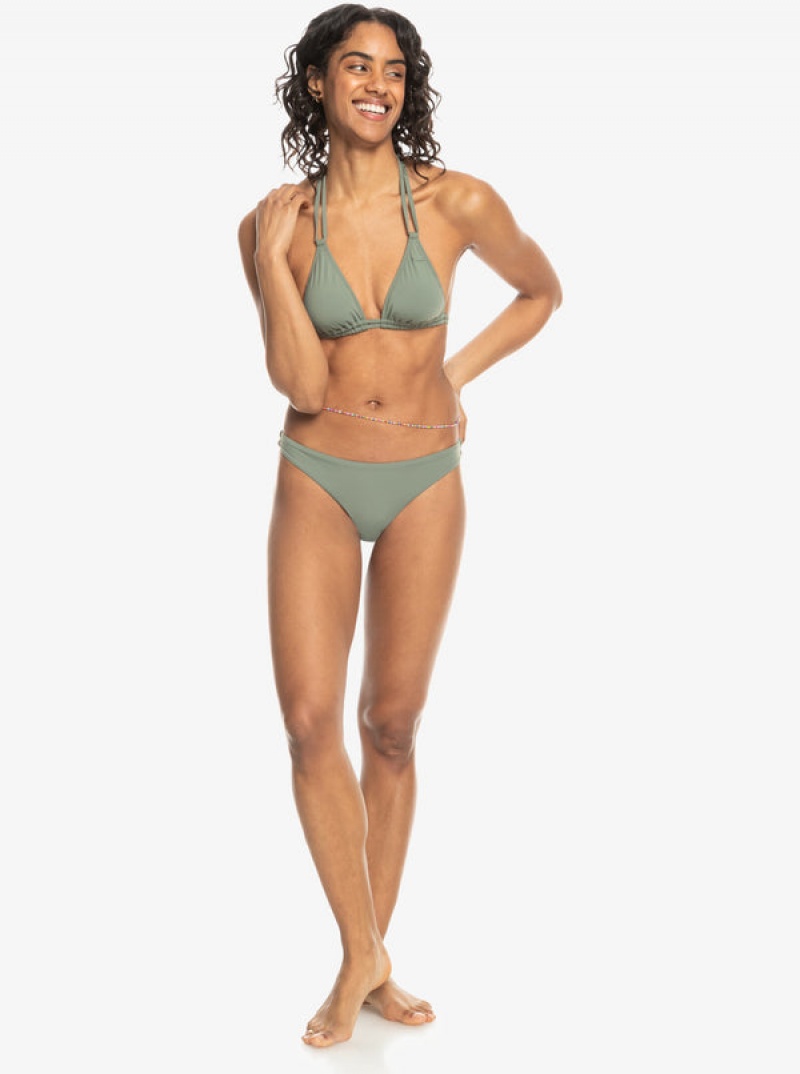 Roxy Beach Classics Mini Bikini Bottoms | OQJP-16058