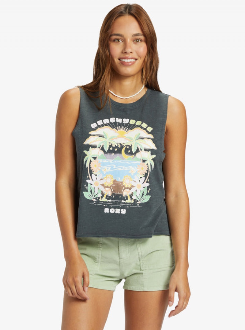 Roxy Beachy Days Muscle Tanks | 64782SVAX