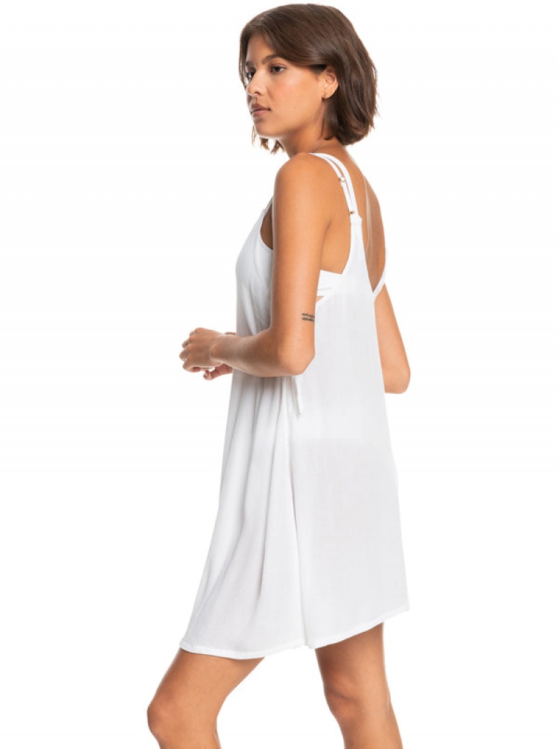 Roxy Beachy Vibes Solid Beach Cover-Up Dress | 69748VCQW