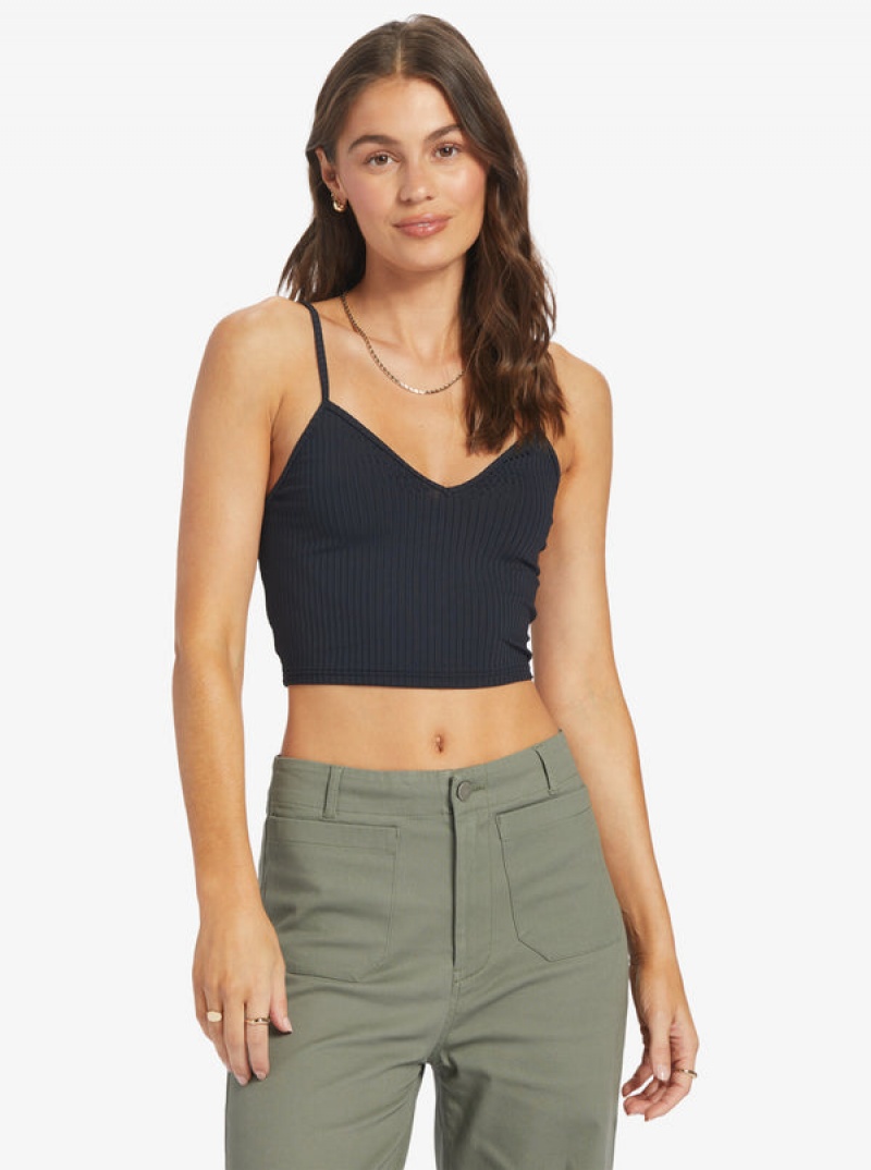 Roxy Brami Solid Cami Tops | 14326IDNV