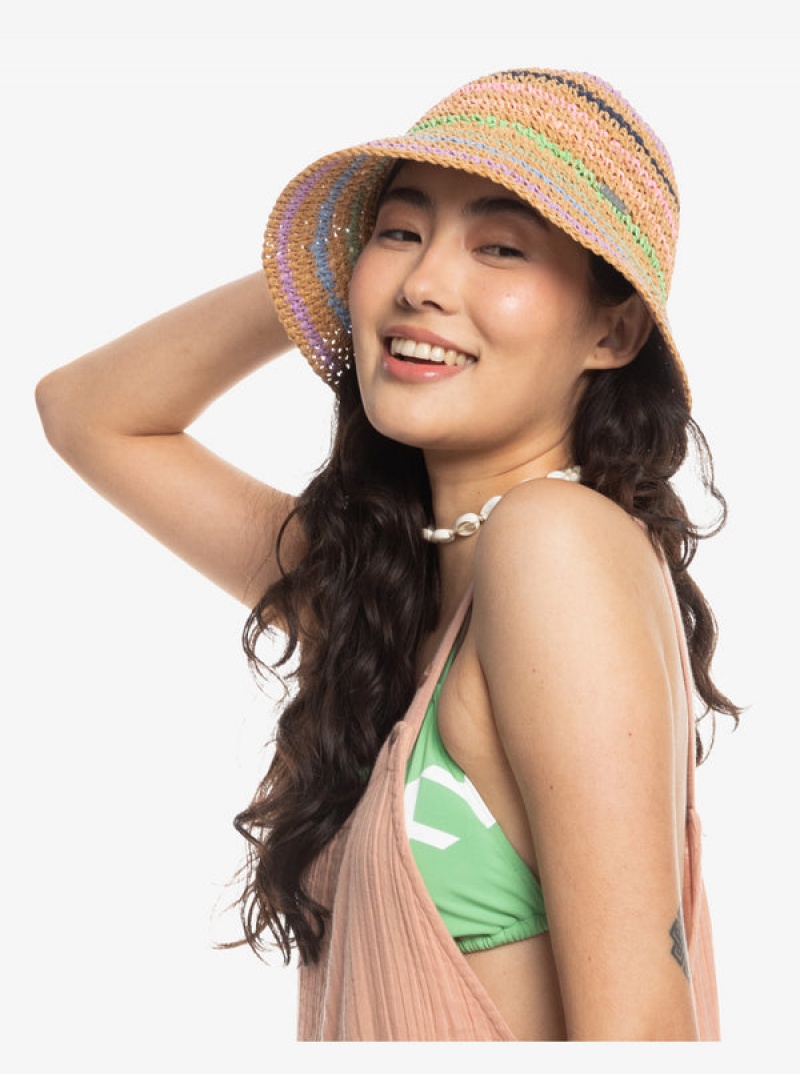 Roxy Candied Peacy Sun Hats | LIHC-46123