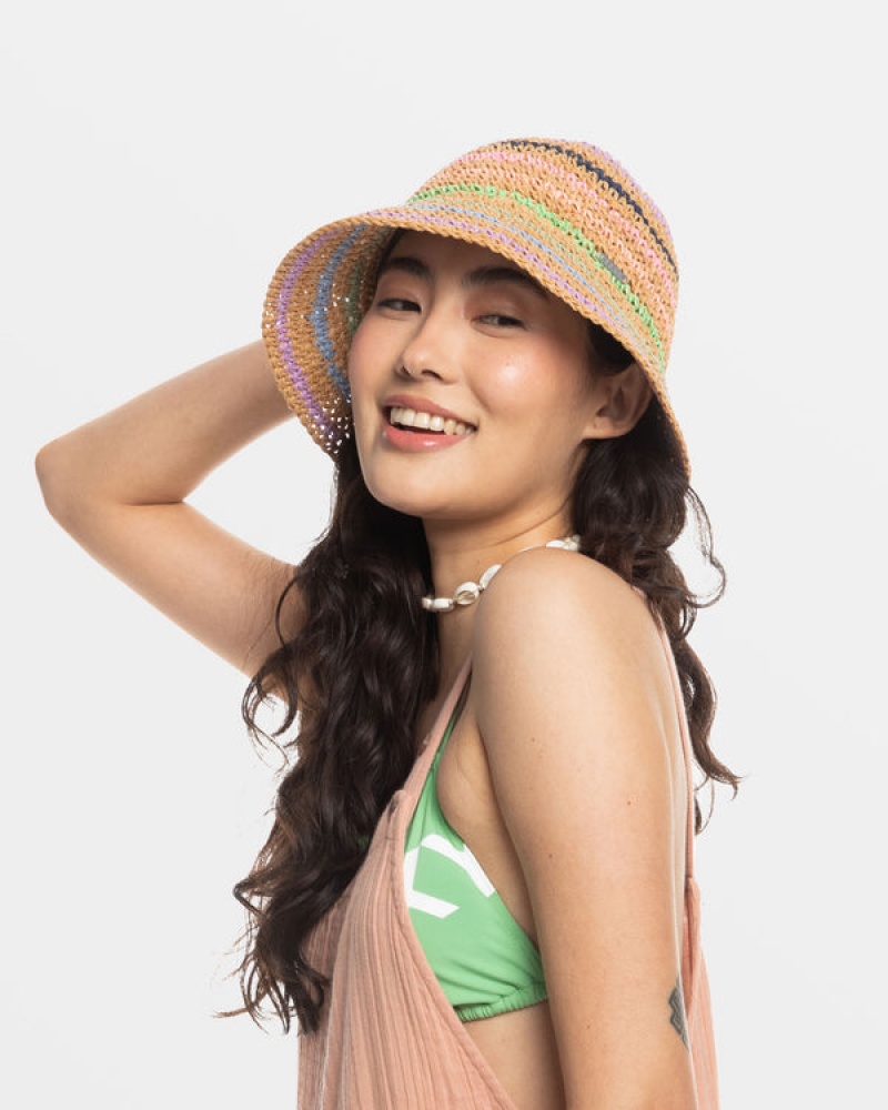 Roxy Candied Peacy Sun Hats | LIHC-46123