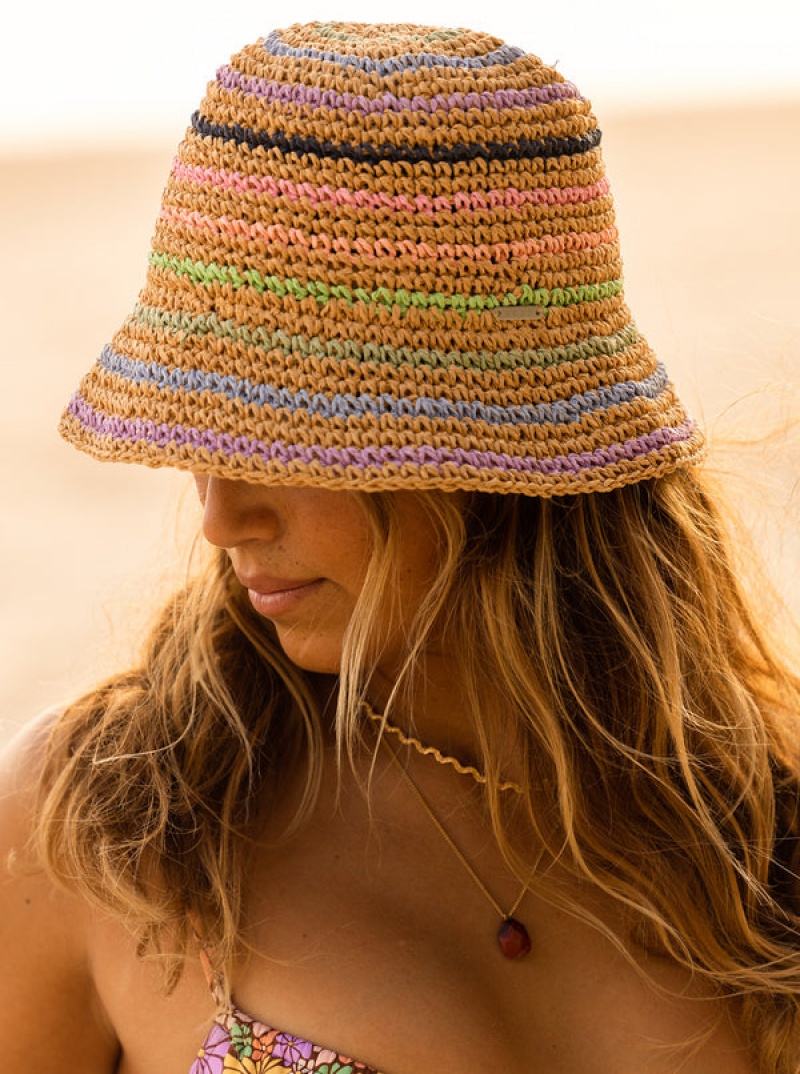 Roxy Candied Peacy Sun Hats | LIHC-46123