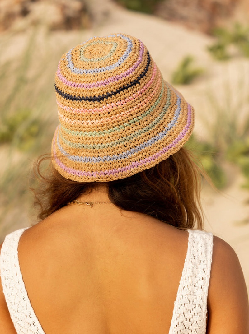 Roxy Candied Peacy Sun Hats | LIHC-46123