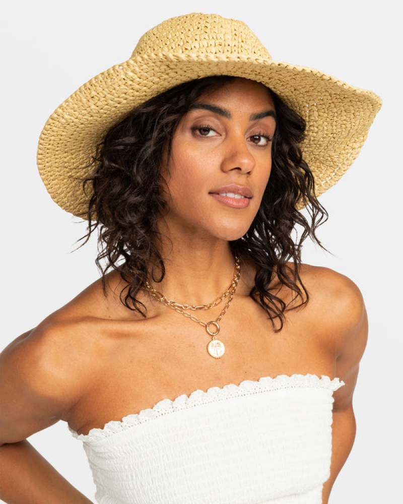 Roxy Cherish Summer Cowboy Hats | ZSCA-98305